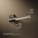 Square Toilet paper holder