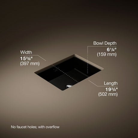 Kathryn® 19-3/4" rectangular undermount bathroom sink
