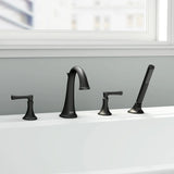 Estate Bathtub Faucet With Personal Shower for Flash® Rough-In Valve With Lever Handles
