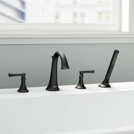 Estate Bathtub Faucet With Personal Shower for Flash® Rough-In Valve With Lever Handles