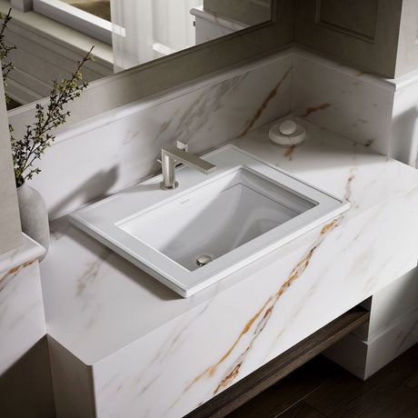 Memoirs® Stately 22-3/4" rectangular drop-in bathroom sink