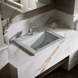 Memoirs® Stately 22-3/4" rectangular drop-in bathroom sink