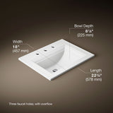 Memoirs® Stately 22-3/4" rectangular drop-in bathroom sink