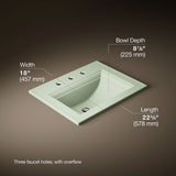 Memoirs® Stately 22-3/4" rectangular drop-in bathroom sink