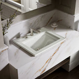 Memoirs® Stately 22-3/4" rectangular drop-in bathroom sink