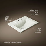 Memoirs® Stately 22-3/4" rectangular drop-in bathroom sink