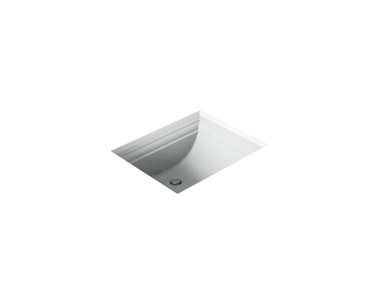 Memoirs® 20" rectangular undermount bathroom sink