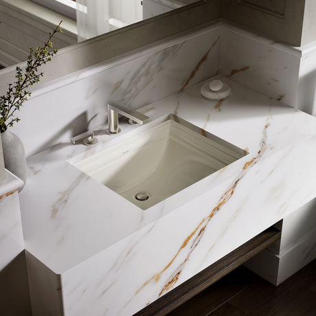 Memoirs® 20" rectangular undermount bathroom sink