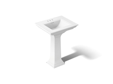 Memoirs® Stately 25" rectangular pedestal bathroom sink