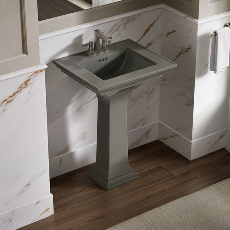 Memoirs® Stately 25" rectangular pedestal bathroom sink