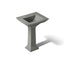 Memoirs® Stately 25" rectangular pedestal bathroom sink