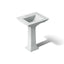 Memoirs® Stately 25" rectangular pedestal bathroom sink