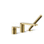 Parallel® Deck-mount bath faucet with handshower