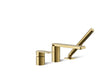 Parallel® Deck-mount bath faucet with handshower