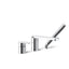 Parallel® Deck-mount bath faucet with handshower