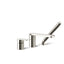 Parallel® Deck-mount bath faucet with handshower