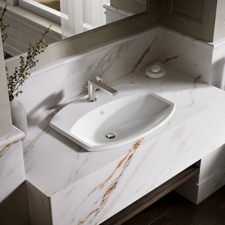 Cimarron® 22-3/4" rectangle drop-in bathroom sink