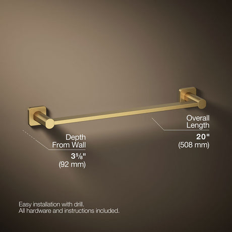 Parallel® 18" towel bar