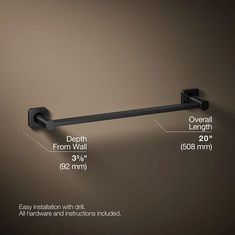 Parallel® 18" towel bar