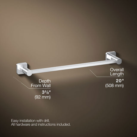 Parallel® 18" towel bar