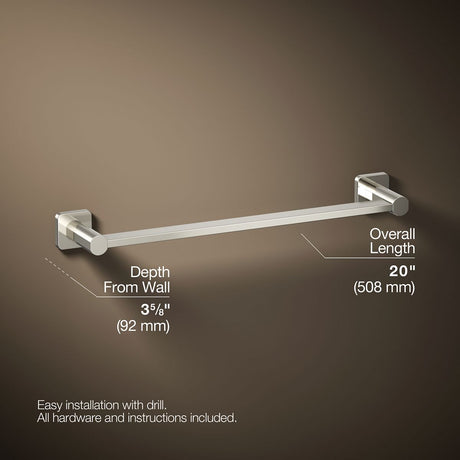 Parallel® 18" towel bar