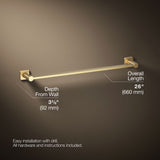 Parallel® 24" towel bar