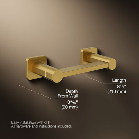 Parallel® Pivoting toilet paper holder