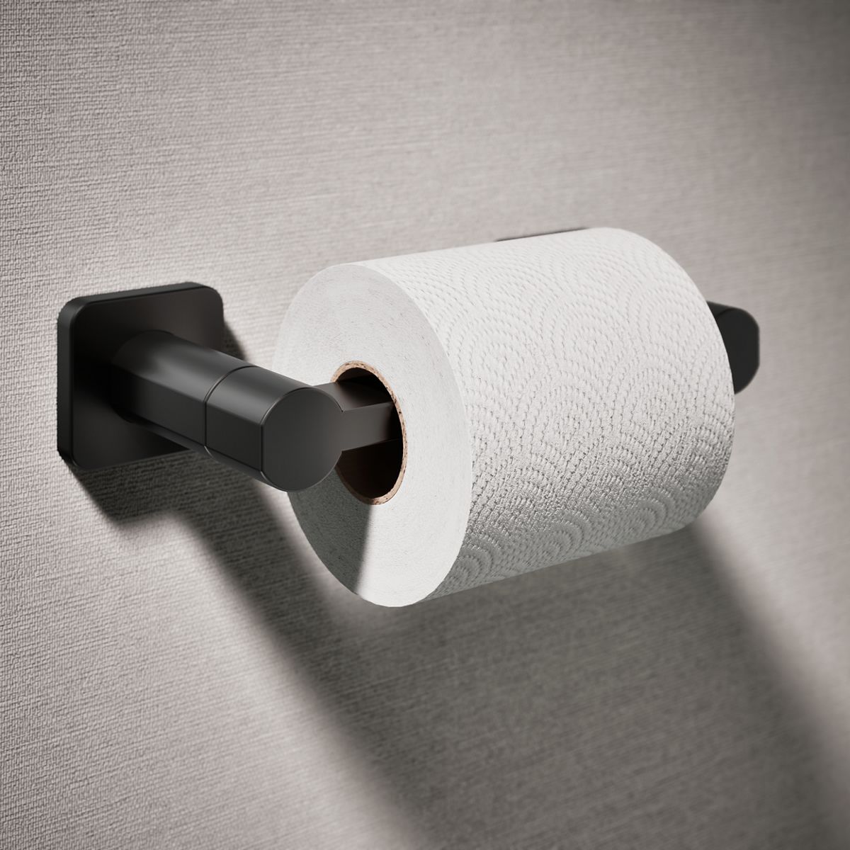 Parallel® Pivoting toilet paper holder