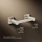 Parallel® Pivoting toilet paper holder