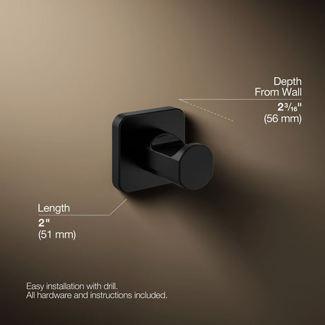 Parallel® Robe hook