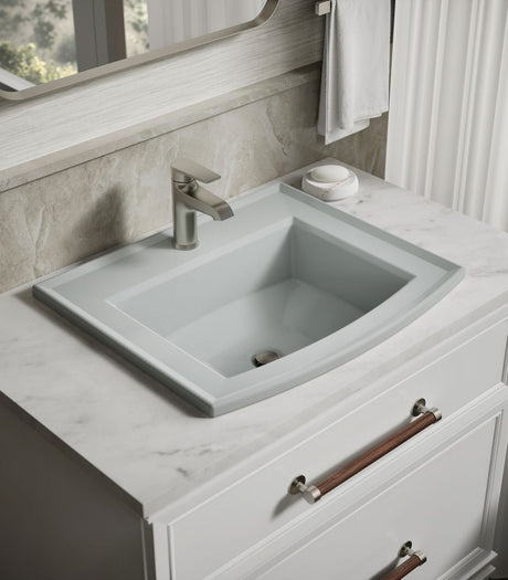 Archer® 22-3/4" rectangular drop-in bathroom sink