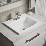 Archer® 22-3/4" rectangular drop-in bathroom sink