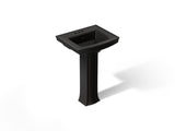 Archer® 24" rectangular pedestal bathroom sink