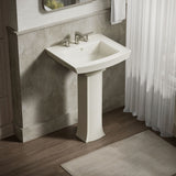 Archer® 24" rectangular pedestal bathroom sink