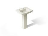 Archer® 24" rectangular pedestal bathroom sink