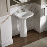 Cimarron® 22-3/4" rectangular pedestal bathroom sink
