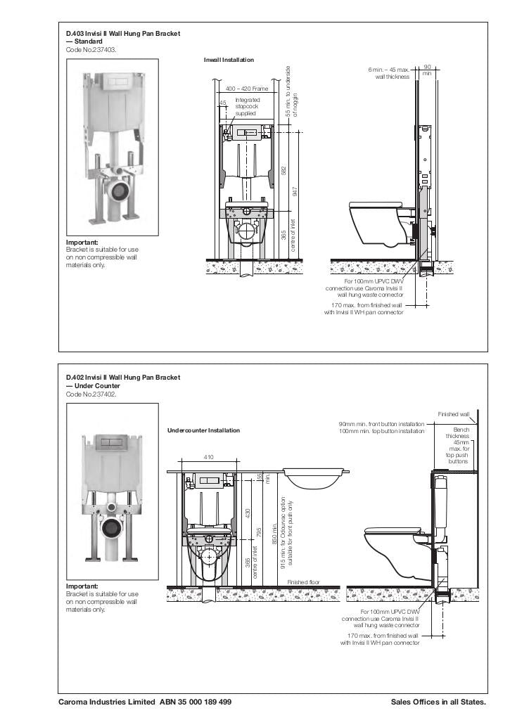 Invisi II In-Wall Carrier System