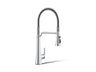 Tone® Semi-professional pull-down kitchen sink faucet with three-function sprayhead