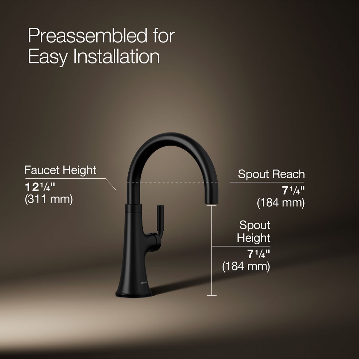Tone® Single-handle bar sink faucet