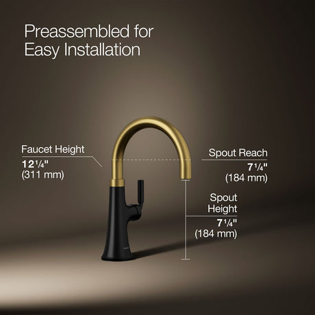 Tone® Single-handle bar sink faucet