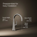 Tone® Single-handle bar sink faucet
