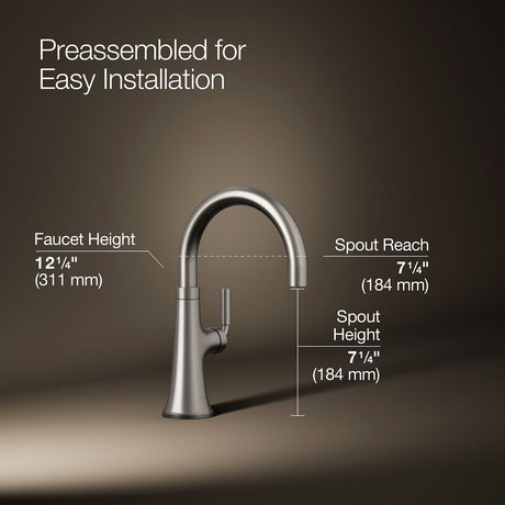 Tone® Single-handle bar sink faucet