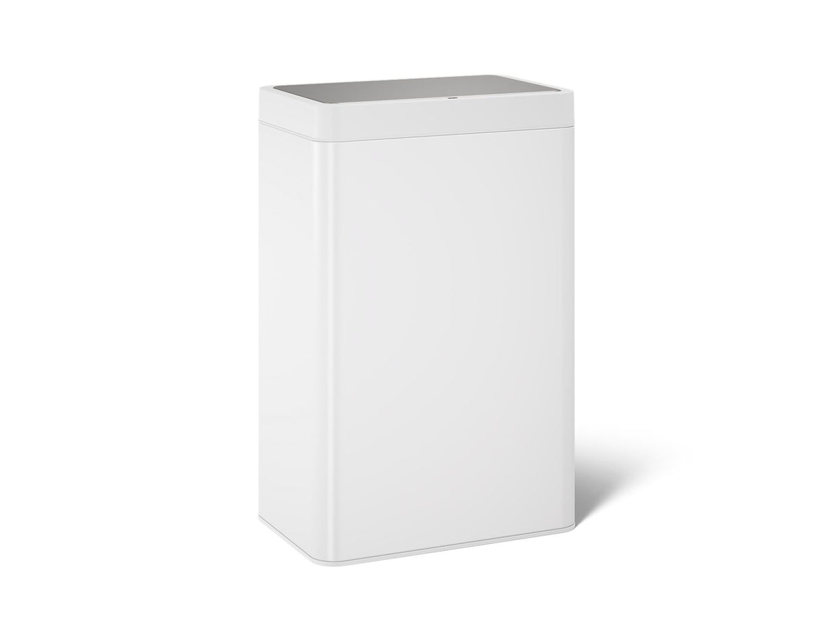 13-gallon touchless stainless steel trash can