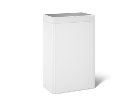 13-gallon touchless stainless steel trash can