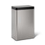 13-gallon touchless stainless steel trash can