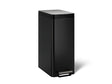 13-gallon stainless steel slim step trash can with bifold lid