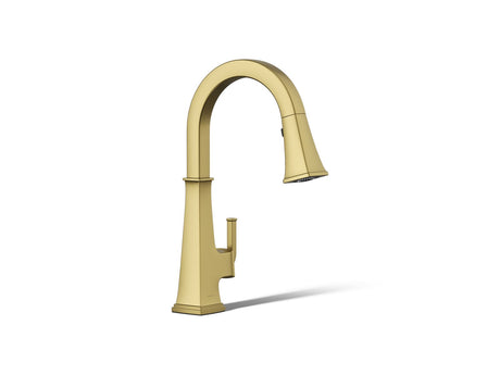 Riff® Pull-down kitchen sink faucet with three-function sprayhead