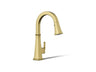 Riff® Pull-down kitchen sink faucet with three-function sprayhead