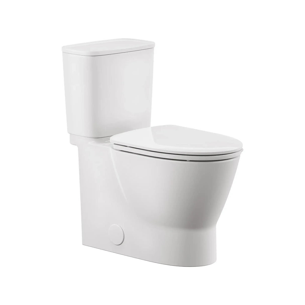 EcoStrength Aspiration Skirted Two-Piece 0.80 gpf/3.0 Lpf Chair-Height Right-Hand Trip Lever Elongated Toilet With Seat