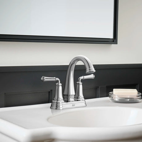 Delancey® 4-Inch Centerset 2-Handle Bathroom Faucet 1.2gpm/4.5 L/min With Lever Handles